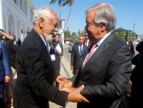 UN's Guterres says East Timor's independence a gift to the world.